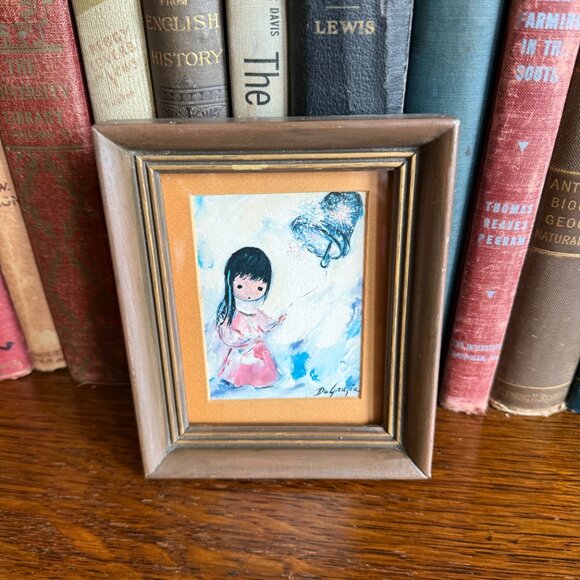 Vintage Bell of Hope Picture by De Grazia - Picture 3 of 7